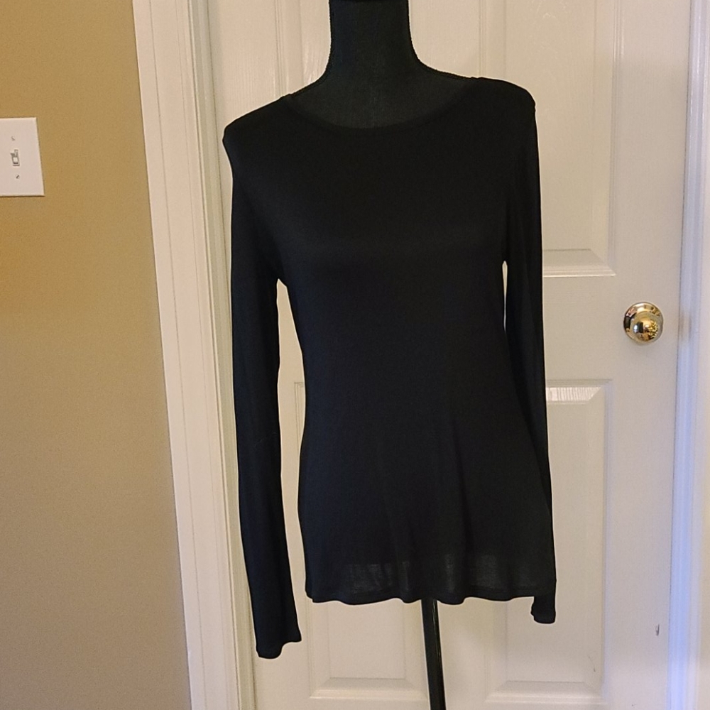 WHBM Black Tee